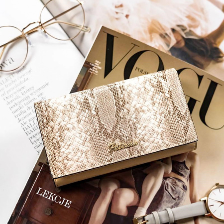 Portfel damski skóra naturalna skórzany Peterson