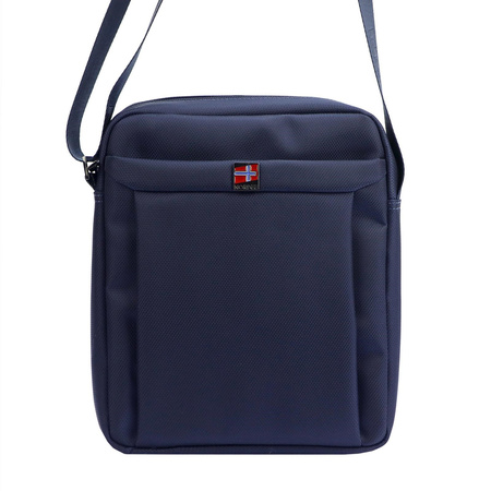 Torba saszetka na ramię męska materiałowa Nordee