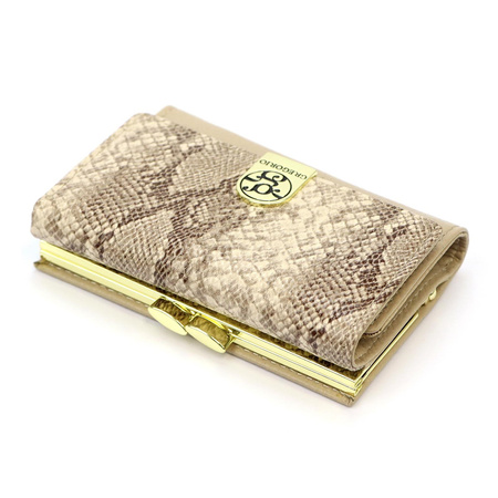 Portfel damski skórzany skóra naturalna Gregorio