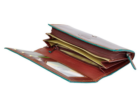 Portfel damski skórzany skóra naturalna Harvey Miller