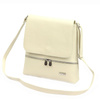 MiaMore torebka listonoszka skóra naturalna beżowy