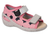 Befado - Obuwie dziecięce sandałki dla dziewczynki