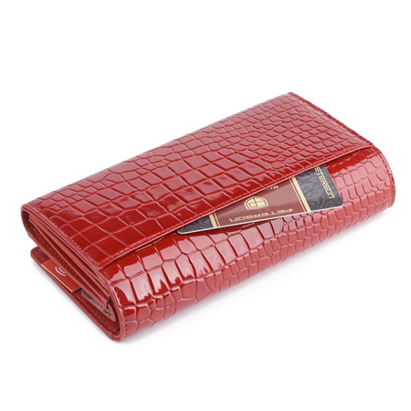 Portfel damski skórzany skóra naturalna  Peterson