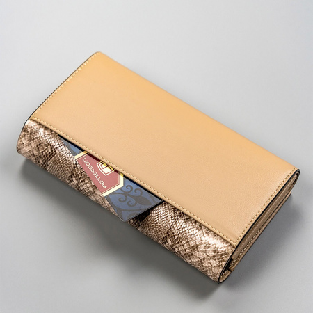 Portfel damski skóra naturalna skórzany Peterson