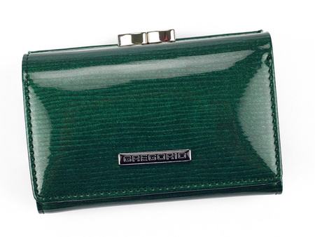 Portfel damski skórzany skóra naturalna Gregorio