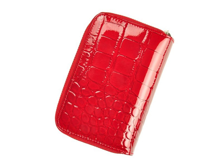 Portfel damski skóra naturalna skórzany Gregorio 