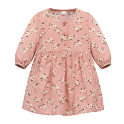 SUKIENKA TRES BIEN różowy,kwiaty 116