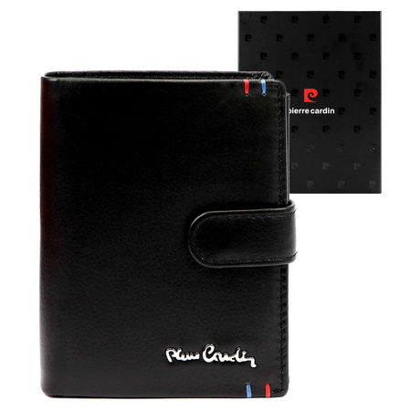 Portfel męski skórzany skóra naturalna Pierre Cardin