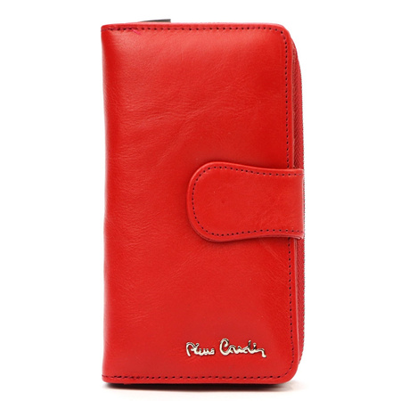 Portfel damski skórzany skóra naturalna Pierre Cardin 