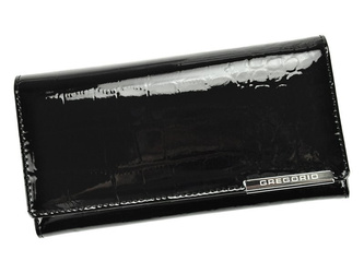 Portfel damski skórzany skóra naturalna Gregorio