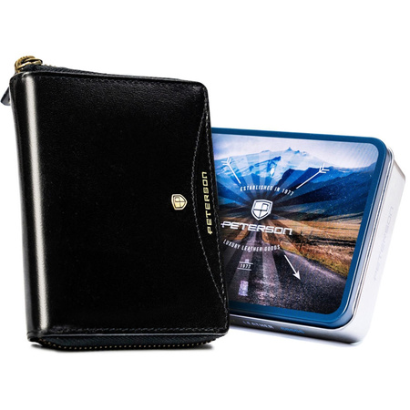 Portfel męski skórzany skóra naturalna  Peterson 
