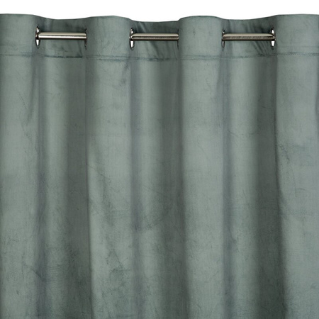 ZASŁONA GOTOWA D91 GINA 140 X 250 CM STALOWY