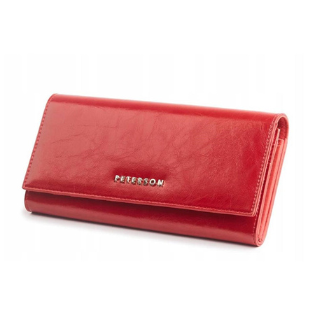 Portfel damski skóra naturalna skórzany Peterson