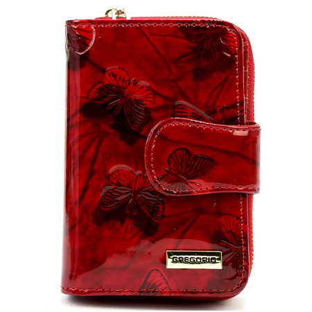 Portfel damski skórzany skóra naturalna Gregorio