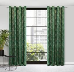 ZASŁONA GOTOWA GOJA 140 X 250 CM ZIELONY