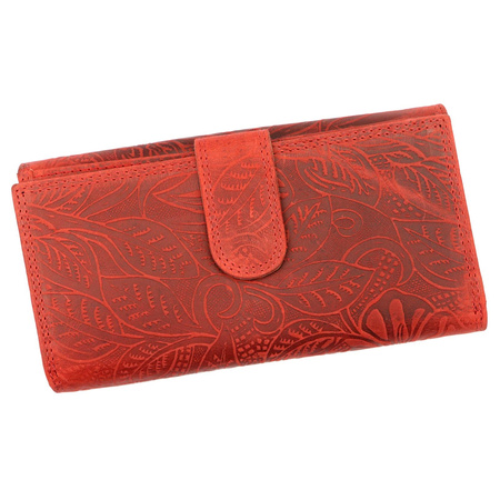 Portfel damski skórzany skóra naturalna Nordee