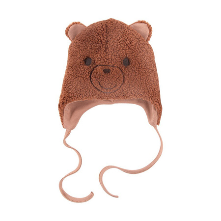 Czapka niemowlęca ciepła baranek dla chłopca Eevi Cars&Bear 