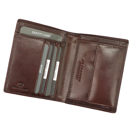 Portfel męski skórzany skóra naturalna El Forrest 