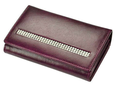 Portfel damski skórzany skóra naturalna Rovicky 