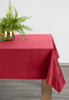 OBRUS VELVET 145 X 220 CM BORDOWY