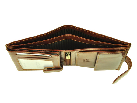 Portfel męski skórzany skóra naturalna Rovicky 