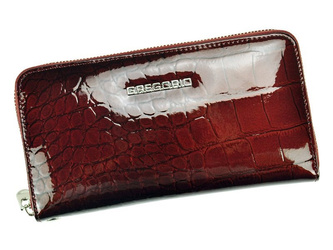 Portfel damski skórzany skóra naturalna Gregorio