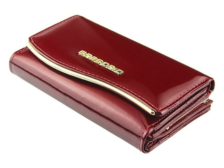 Portfel damski skórzany skóra naturalna Gregorio 