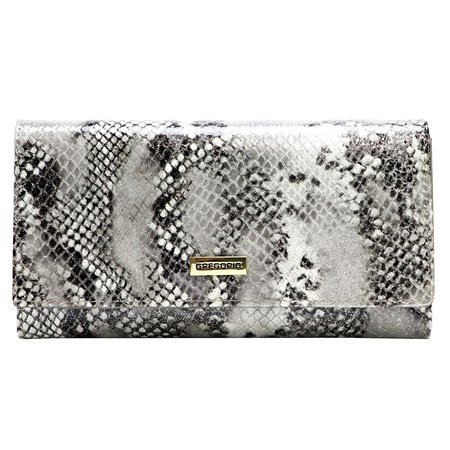 Portfel damski skórzany skóra naturalna Gregorio 