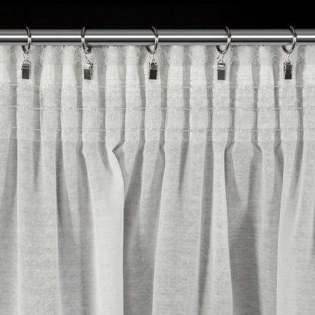 ZASŁONA GOTOWA AGIS 3 NA TAŚMIE 140 X 270 CM KREMOWY