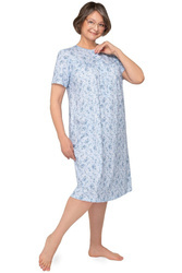 Koszula nocna damska krótki rękaw Bogna I 203 wz.23 Martel XXL niebieski