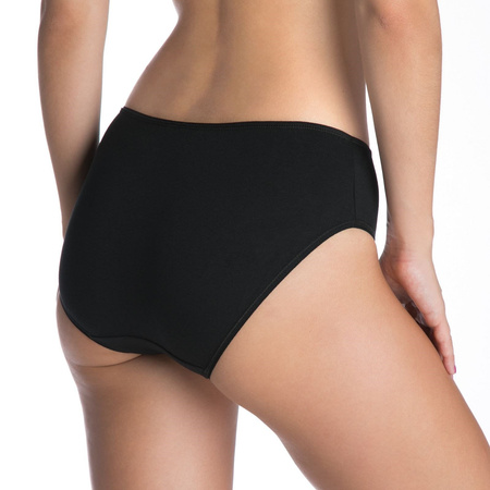 Figi 400 BI 02 3-packczarny majtki damskie 