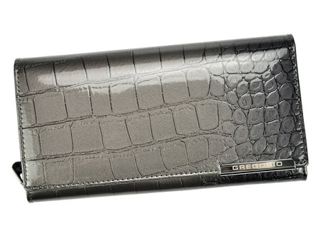 Portfel damski skórzany skóra naturalna Gregorio 