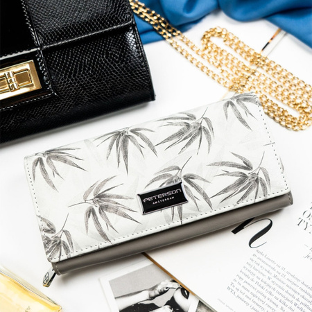 Portfel damski skóra naturalna skórzany Peterson