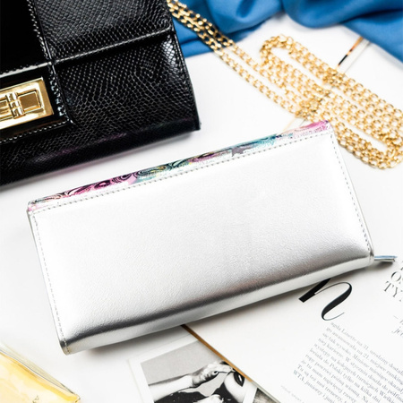 Portfel damski skóra naturalna skórzany Peterson