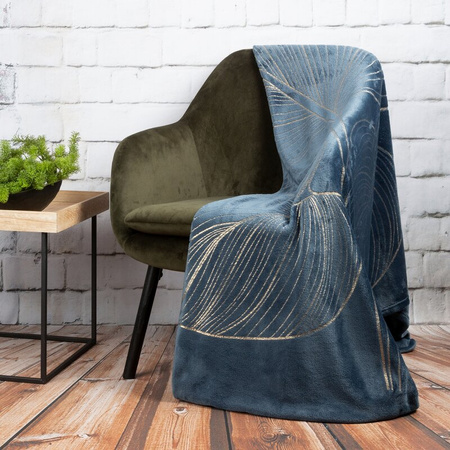 KOC BLANCA 1 150 X 200 CM GRANATOWY