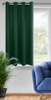 ZASŁONA GOTOWA LOGAN 140 X 175 CM CIEMNOZIELONY