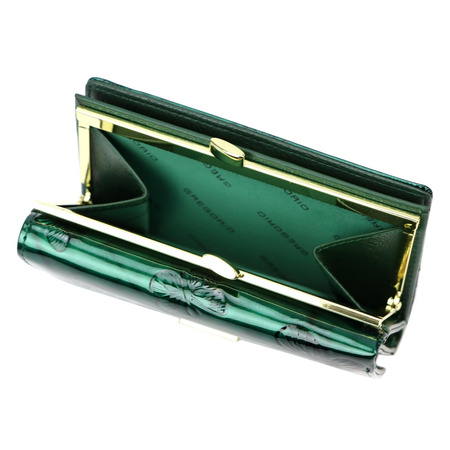 Portfel damski skóra naturalna skórzany Gregorio 