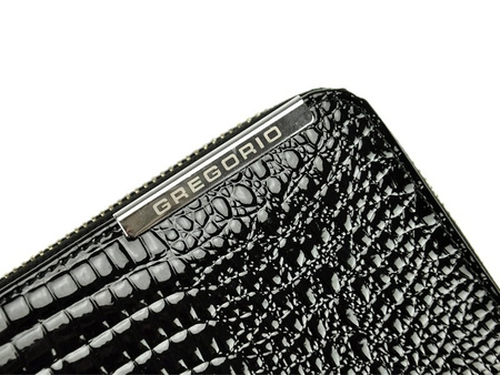 Portfel damski skórzany skóra naturalna Gregorio 