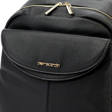 Plecak damski skórzany skóra ekologiczna Pierre Cardin