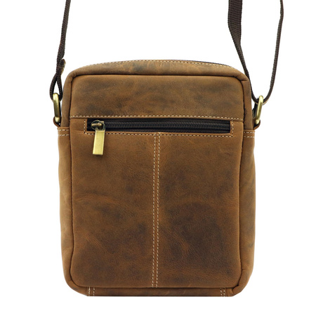 Torba saszetka na ramię męska skórzana skóra naturalna Nordee 