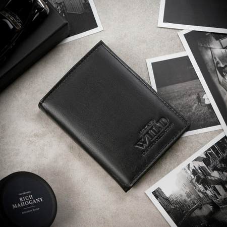 Portfel męski skórzany skóra naturalna Wild 