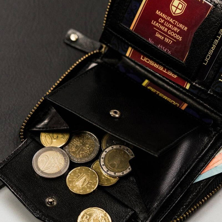 Portfel męski skórzany skóra naturalna  Peterson 