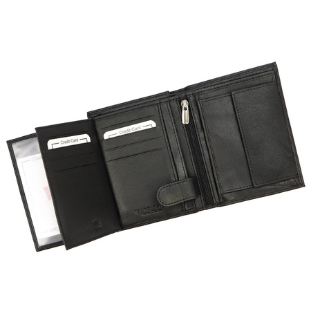 Portfel męski skórzany skóra naturalna Nordee