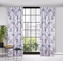 ZASŁONA GOTOWA HONEY NA TAŚMIE 140 X 270 CM RÓŻOWY