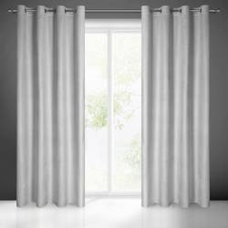 ZASŁONA GOTOWA DARCY 140 X 250 CM SREBRNY