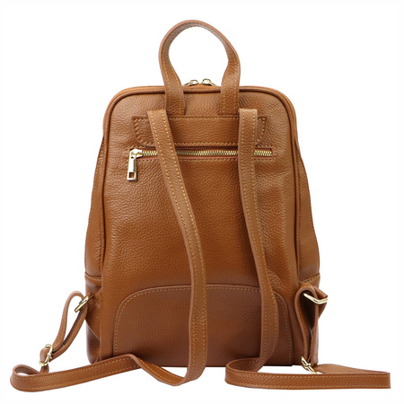 Plecak damski skórzany skóra naturalna MiaMore