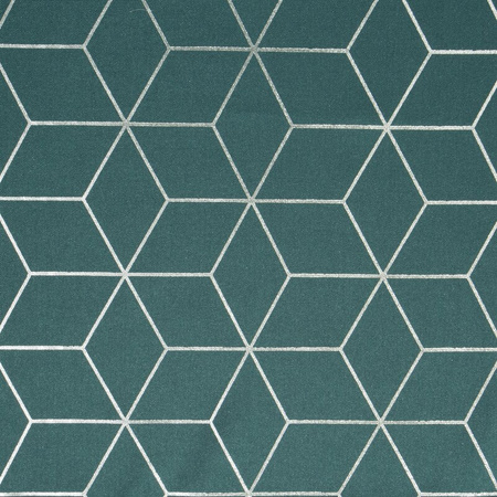 ZASŁONA GOTOWA CUBE 140 X 250 CM CIEMNOTURKUSOWY