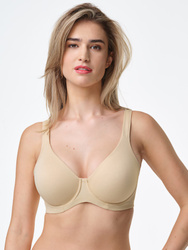 393 Biustonosz Soft, nudo/cielisty