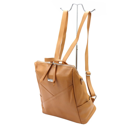 Plecak damski skórzany skóra naturalna MiaMore