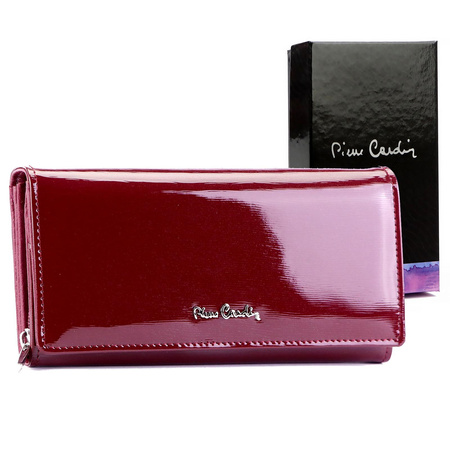 Portfel damski skórzany skóra naturalna Pierre Cardin 